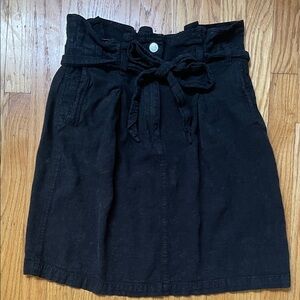Pilcro Skirt with Paper Bag Waist